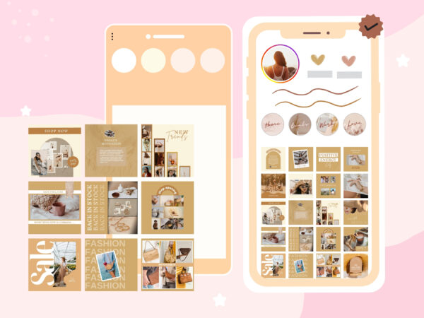 Boho Vibes Instagram post Templates - Image 2