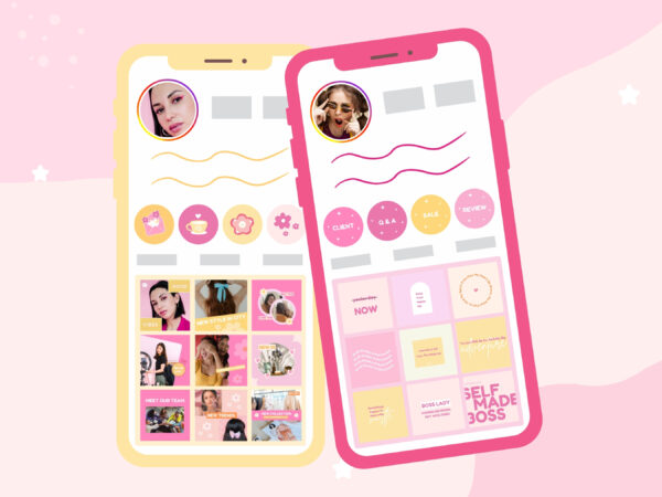 Design and Details Pink Instagram Post Templates - Image 2